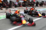 Sergio Perez (Red Bull) und Max Verstappen (Red Bull) 