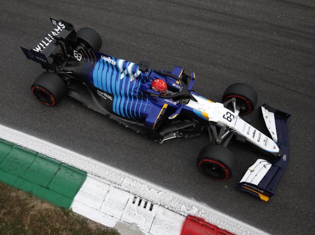 Titel-Bild zur News: George Russell (Williams) im Qualifying zum Formel-1-Rennen von Italien in Monza 2021