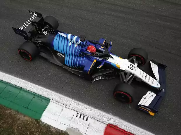 George Russell (Williams) im Qualifying zum Formel-1-Rennen von Italien in Monza 2021 Titel-Bild zur News: George Russell (Williams) im Qualifying zum Formel-1-Rennen von Italien in Monza 2021