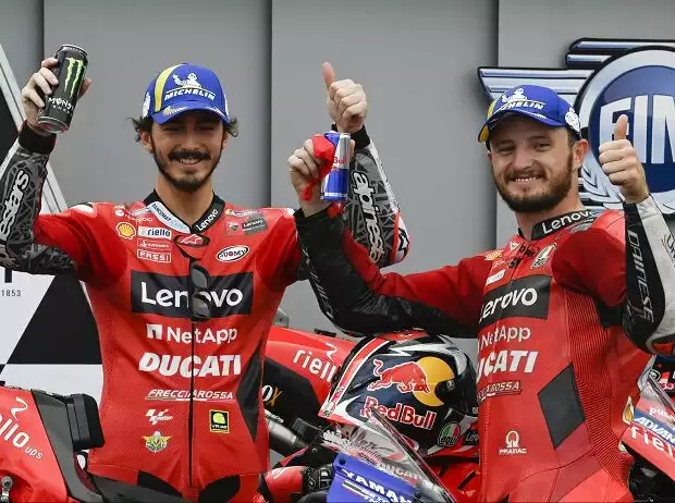 Francesco Bagnaia, Jack Miller Titel-Bild zur News: Francesco Bagnaia, Jack Miller