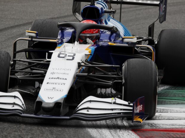 Titel-Bild zur News: George Russell (Williams) im Training zum Formel-1-Rennen von Italien in Monza 2021