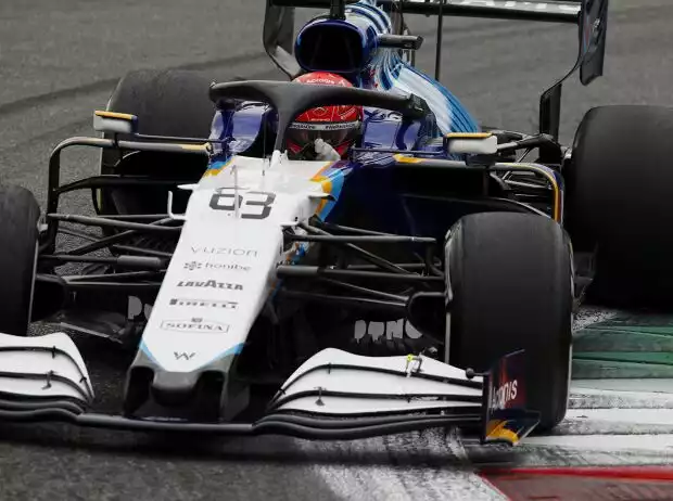 George Russell (Williams) im Training zum Formel-1-Rennen von Italien in Monza 2021 Titel-Bild zur News: George Russell (Williams) im Training zum Formel-1-Rennen von Italien in Monza 2021