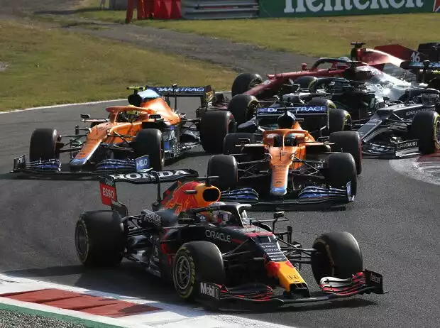 Max Verstappen, Daniel Ricciardo, Lando Norris, Pierre Gasly Titel-Bild zur News: Max Verstappen, Daniel Ricciardo, Lando Norris, Pierre Gasly