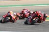 Bild zum Inhalt: MotoGP-Rennen Aragon: Premierensieg für Bagnaia nach Duell mit Marquez