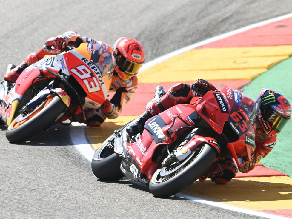 Francesco Bagnaia, Marc Marquez