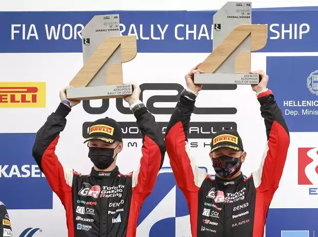 Kalle Rovanperä, Sebastien Ogier Titel-Bild zur News: Kalle Rovanperä, Sebastien Ogier
