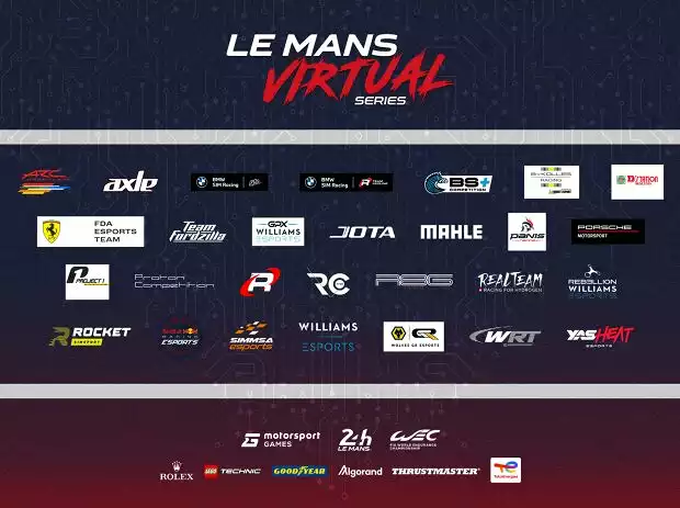 Le Mans Virtual Series: E-Sport-Langstrecken-Serie Titel-Bild zur News: Le Mans Virtual Series: E-Sport-Langstrecken-Serie