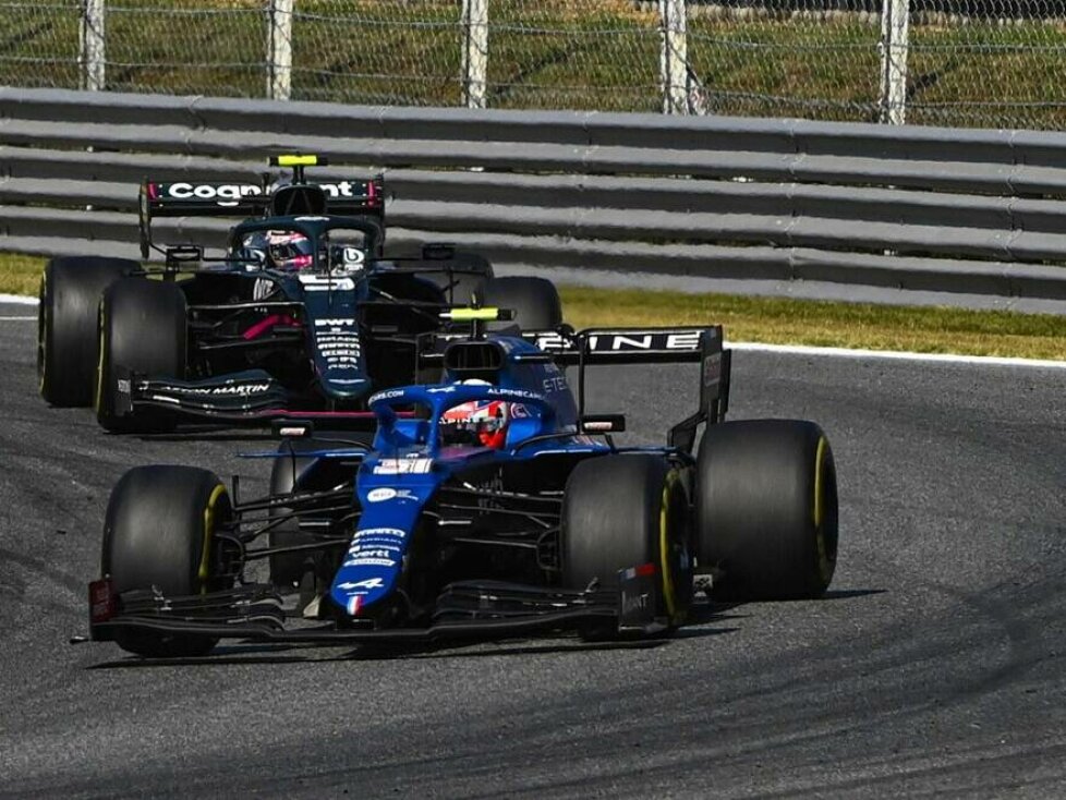 Esteban Ocon, Sebastian Vettel