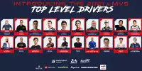 Auszug aus Fahrerliste für "Le Mans Virtual Series" 2021/22, die E-Sport-Langstreckenserie
