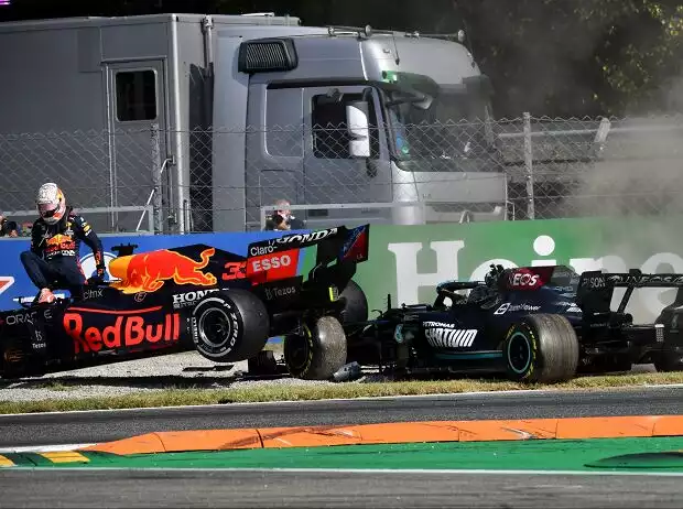 Max Verstappen, Lewis Hamilton Titel-Bild zur News: Max Verstappen, Lewis Hamilton