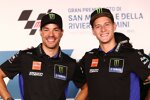 Franco Morbidelli (Yamaha) und Fabio Quartararo (Yamaha) 