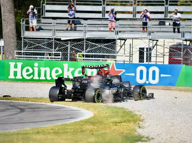 Lewis Hamilton, Max Verstappen Titel-Bild zur News: Lewis Hamilton, Max Verstappen