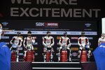 Jules Cluzel, Kohta Nozane, Garrett Gerloff, Andrea Locatelli und Toprak Razgatlioglu 
