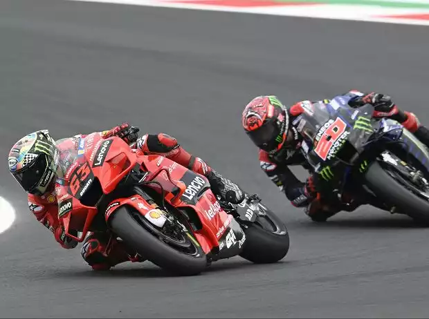 Francesco Bagnaia, Fabio Quartararo Titel-Bild zur News: Francesco Bagnaia, Fabio Quartararo