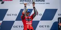 Bild zum Inhalt: Bagnaia bekennt: Misano-Sieg war "schwieriger" als Aragon-Sieg