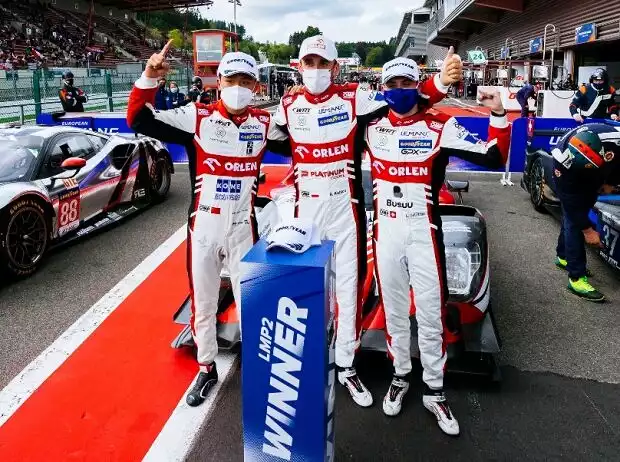 Titel-Bild zur News: Louis Deletraz, Robert Kubica, Ye Yifei