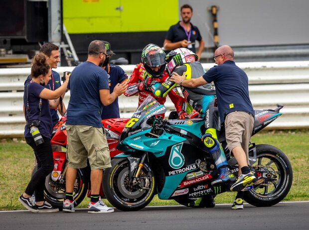 Francesco Bagnaia, Valentino Rossi