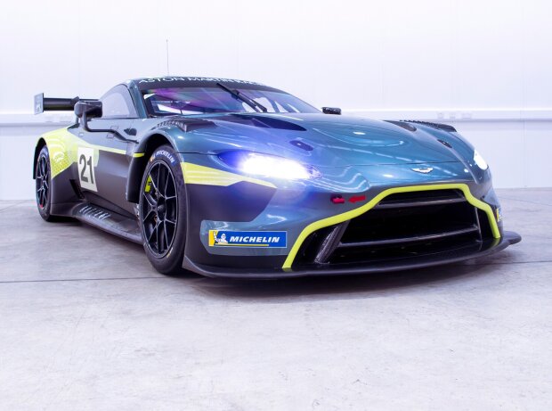 Titel-Bild zur News: Aston Martin Vantage GT3 für Maxime Martin, Nicki Thiim und NLS8 2021