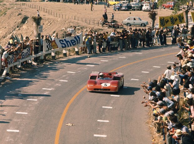 Nino Vaccarella im Alfa Romeo T33/3 bei der Targa Florio 1971