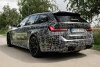 Bild zum Inhalt: BMW M3 Touring (2022) zeigt sich getarnt in offiziellem Teaser