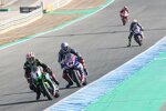 Jonathan Rea, Toprak Razgatlioglu und Andrea Locatelli 