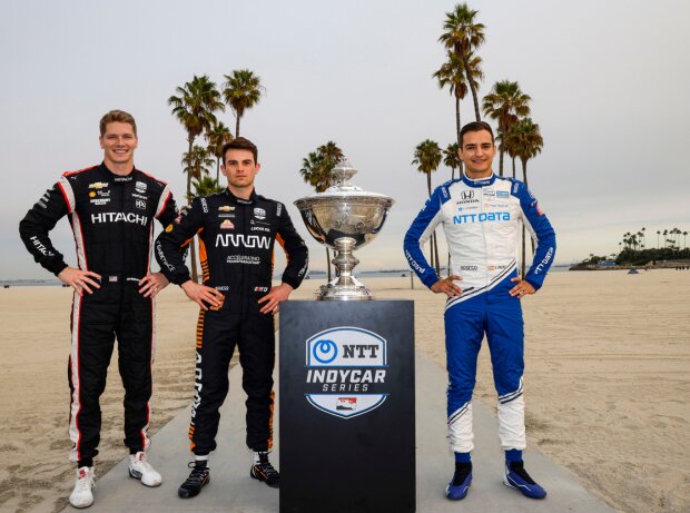 Josef Newgarden, Patricio O'Ward, Alex Palou