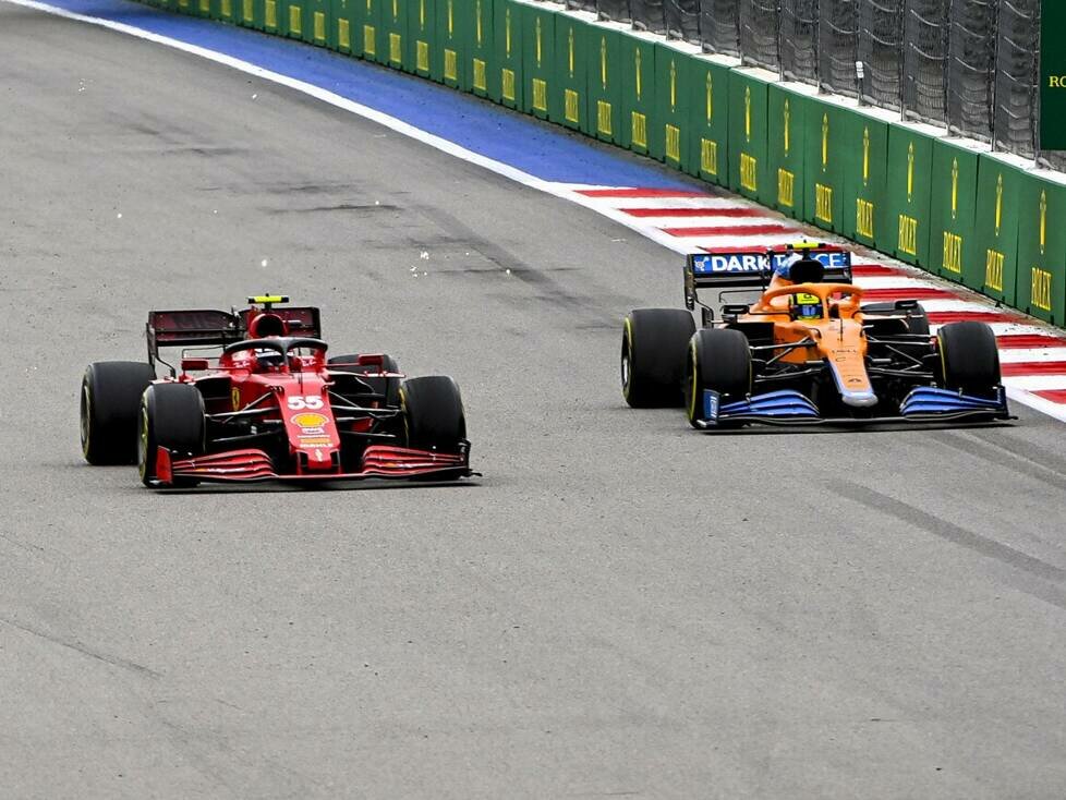 Carlos Sainz, Lando Norris