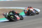 Jonathan Rea und Axel Bassani 