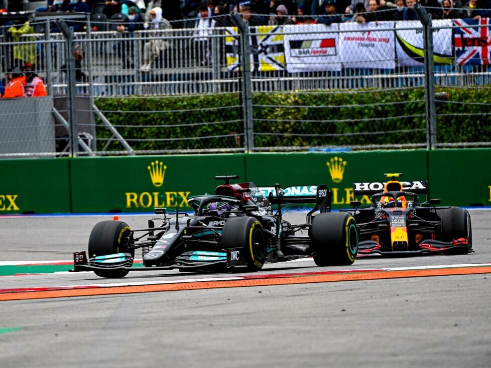 Lewis Hamilton, Sergio Perez