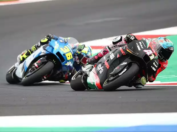 Titel-Bild zur News: Aleix Espargaro, Joan Mir