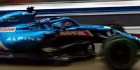 Fernando Alonso (Alpine A521) beim Formel-1-Rennen von Russland in Sotschi 2021