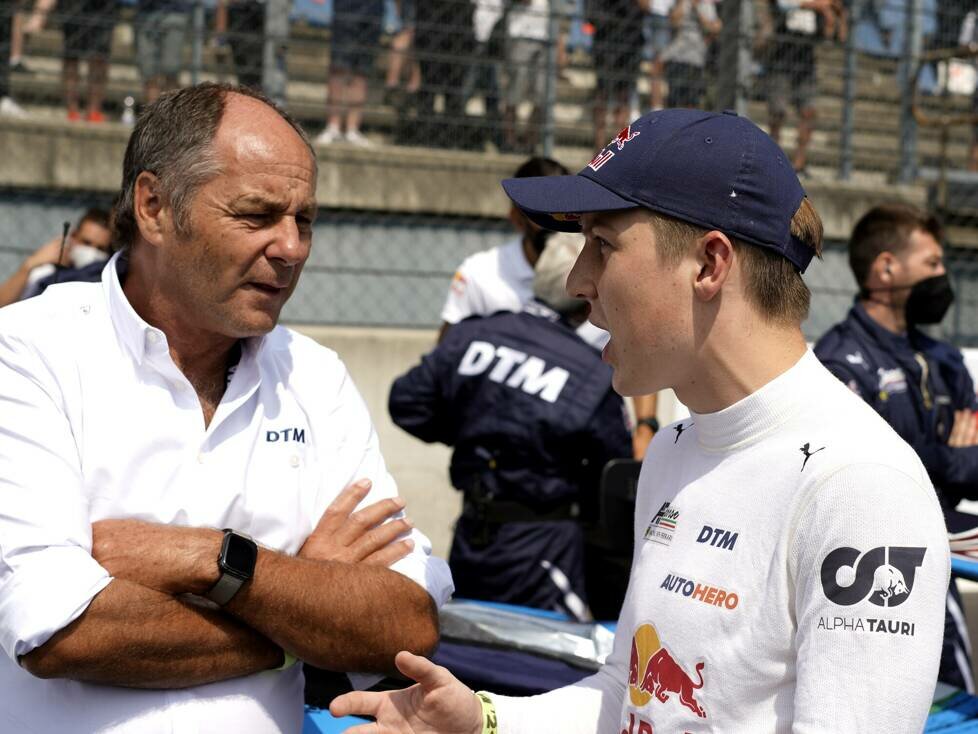 Gerhard Berger, Liam Lawson