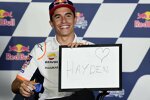 Marc Marquez mit einem Herz für Nicky Hayden