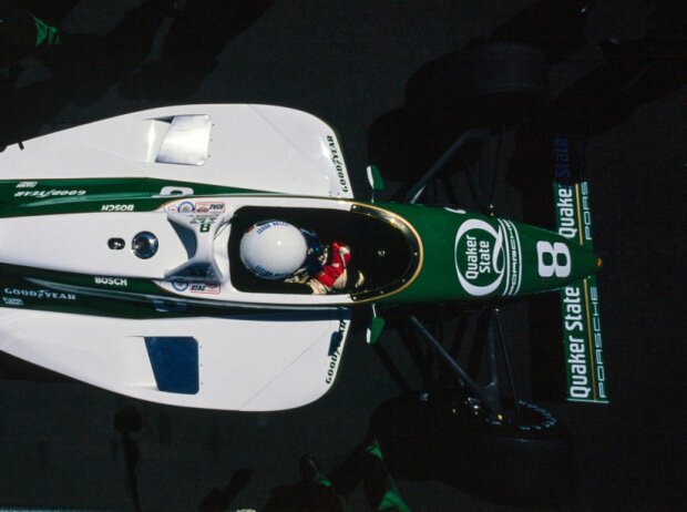 Teo Fabi im March-Porsche in der CART-Saison 1989 Teo Fabi im March-Porsche in der CART-Saison 1989
