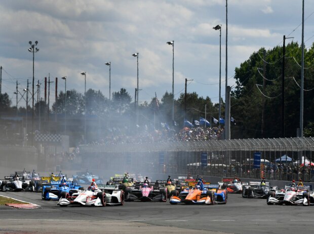 Start zum Grand Prix von Portland der IndyCar-Saison 2019: Colton Herta führt Start zum Grand Prix von Portland der IndyCar-Saison 2019: Colton Herta führt