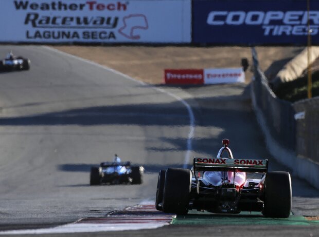 IndyCar-Action auf dem Laguna Seca Raceway IndyCar-Action auf dem Laguna Seca Raceway