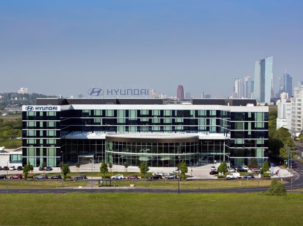 Die Zentrale von Hyundai Motor Deutschland in Offenbach Die Zentrale von Hyundai Motor Deutschland in Offenbach
