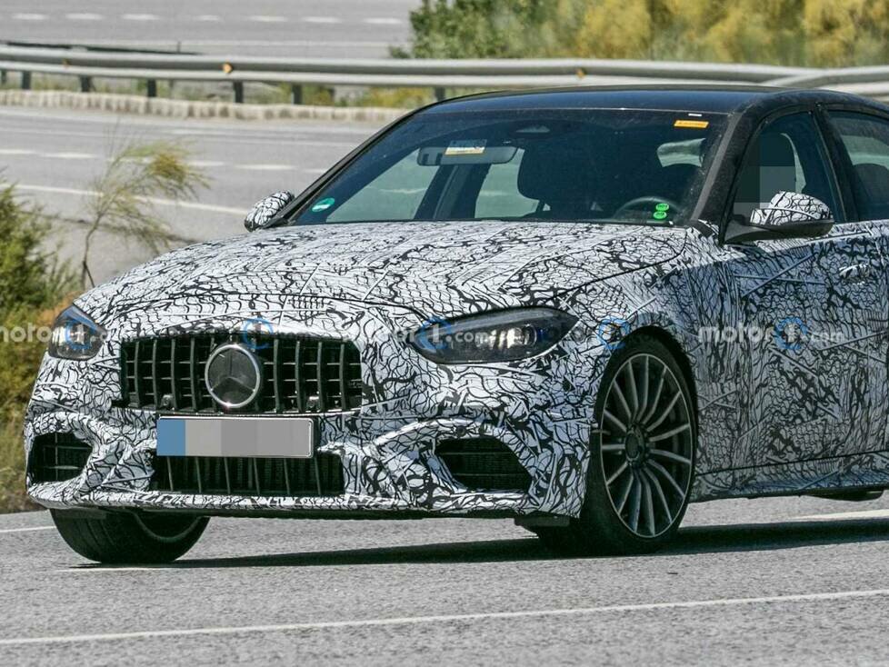 Mercedes-AMG C 63 (2022) als Erlkönig