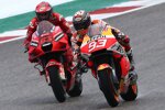 Francesco Bagnaia und Marc Marquez (Honda) 