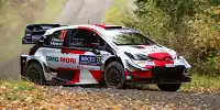 Elfyn Evans im Toyota Yaris WRC bei der Rallye Finnland 2021