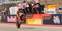 Bild zum Inhalt: MotoGP-Liveticker Austin: Marquez bleibt mit Start-Ziel-Sieg der "King of COTA"