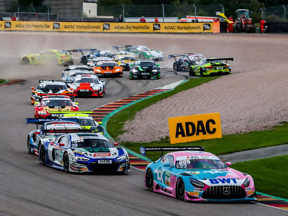 ADAC GT Masters, Sachsenring, Crash