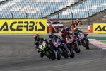 Jonathan Rea vor Toprak Razgatlioglu, Scott Redding und Andrea Locatelli