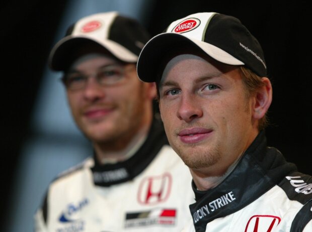 Jenson Button und Jacques Villeneuve