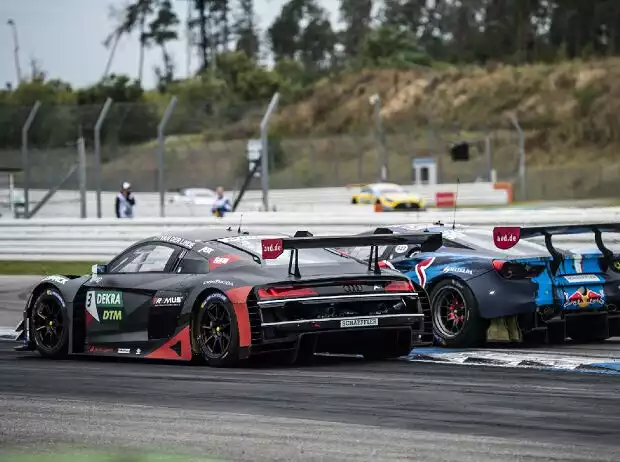 Titel-Bild zur News: Kelvin van der Linde und Liam Lawson in Hockenheim