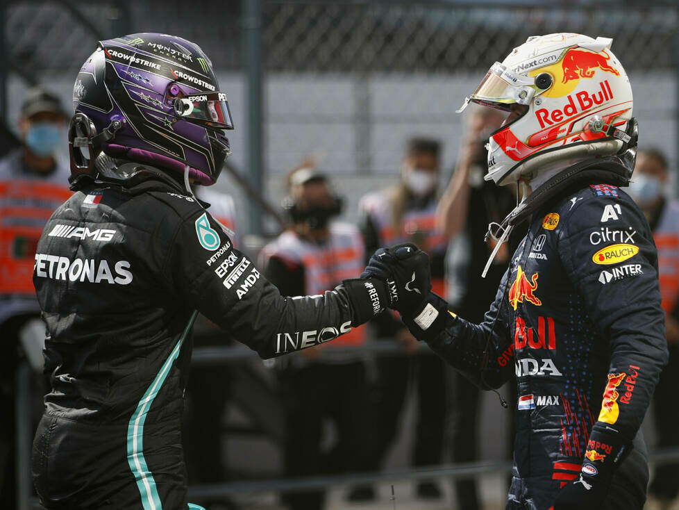 Max Verstappen, Lewis Hamilton