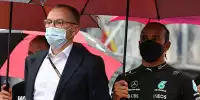 Formel-1-Boss Stefano Domenicali und Mercedes-Pilot Lewis Hamilton