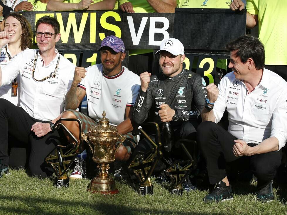 Lewis Hamilton, Valtteri Bottas, Toto Wolff