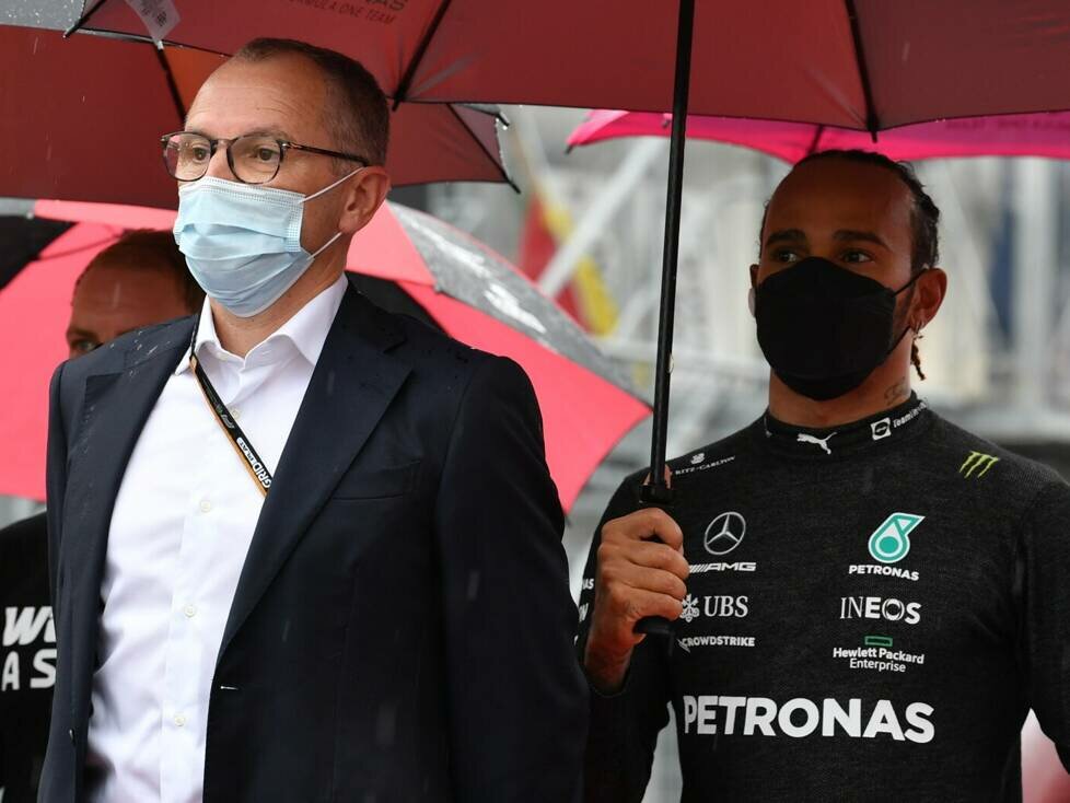 Stefano Domenicali, Lewis Hamilton