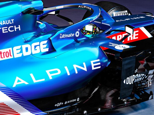 Formel-1-Auto von Alpine für die Saison 2021